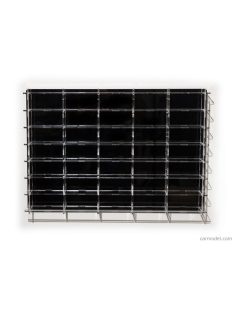   Atlantic - Vetrina Display Box Espositore - For 35 Cars 1/64 Lungh.Lenght Cm 56.0 X Largh.Width Cm 8.0 X Alt.Height Cm 38.0 (Altezza Utile Tra I Ripiani Cm 4.5 Inner Height Among Shelves) Plastic Display