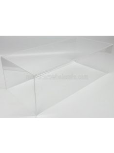   Atlantic - VETRINA DISPLAY BOX ONLY TRANSPARENT COVER - SOLO COPERTURA TRASPARENTE - BOHEMIA WITHOUT BASE - Lungh.LENGHT cm 51 X Largh.WIDTH cm 24 X Alt.HEIGHT cm 19 (altezza interna 15.3 cm ) PLASTIC DISPLAY