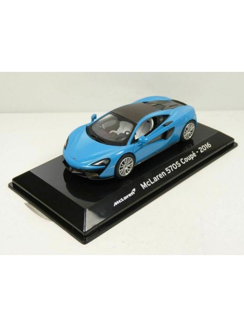 Atlas - 1:43 2015 Mclaren 570s Coupe, blue - ATLAS
