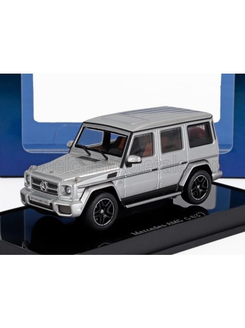Autoart - MERCEDES BENZ G-CLASS G63 AMG (W463) V8 BITURBO 2017 SILVER