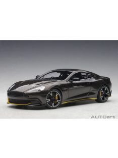   Autoart - 1:18 Aston Martin Vanquish S 2017 (Kopi Bronze/Yellow Accents) (Composite Model/Full Openings)