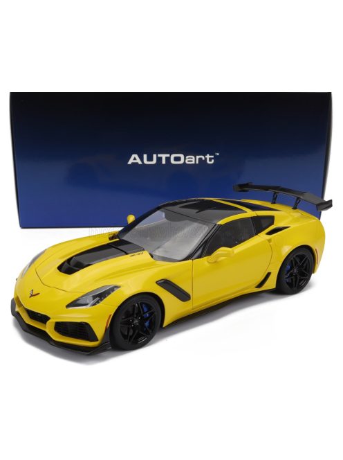 Autoart - CHEVROLET CORVETTE C7 ZR1 2017 RACING YELLOW