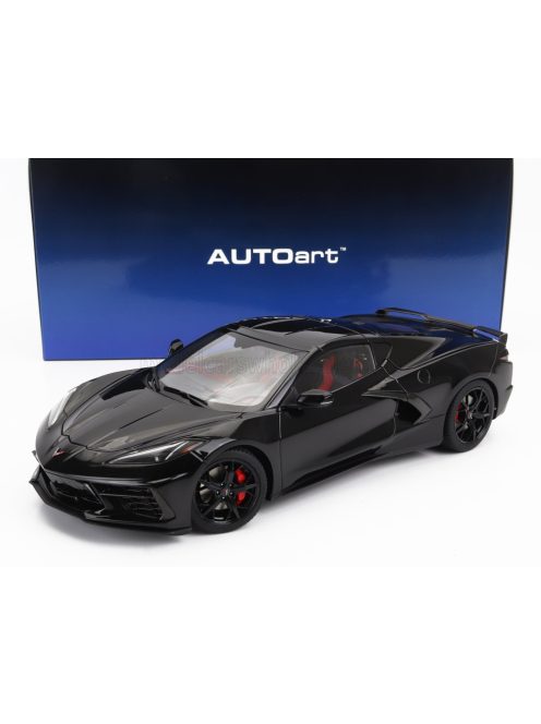 Autoart - CHEVROLET CORVETTE C8 Z51 STINGRAY SPIDER 2020 BLACK