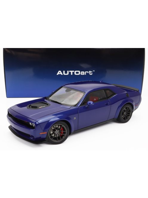 Autoart - DODGE CHALLENGER R/T SCAT PACK WIDEBODY 2022 INDINGO BLUE