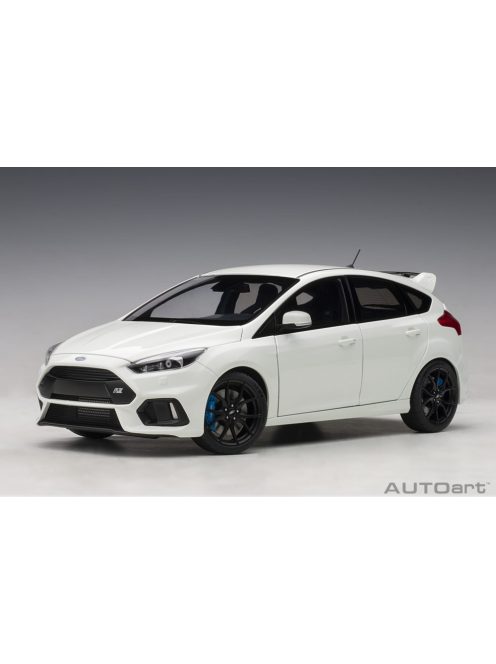 Autoart - 1:18 Ford Focus RS 2016 (frozen white) (composite model/full openings) – Autoart