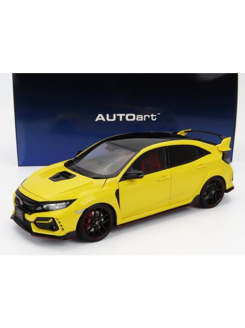 Autoart - HONDA CIVIC TYPE R (FK8) 2021 YELLOW