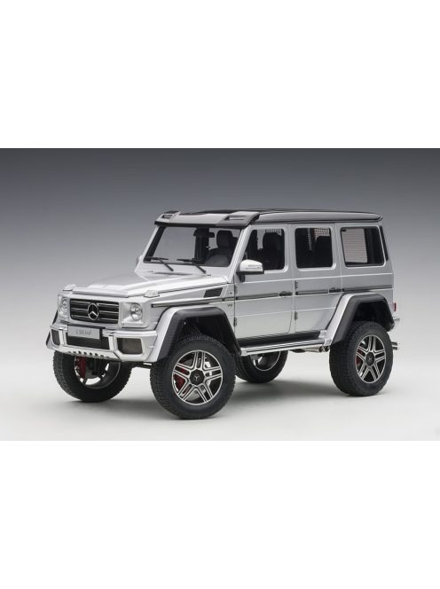 Autoart - 1:18 Mercedes-Benz G 500 4x4-2 2016 (silver) (composite model/full openings) – AUTOART