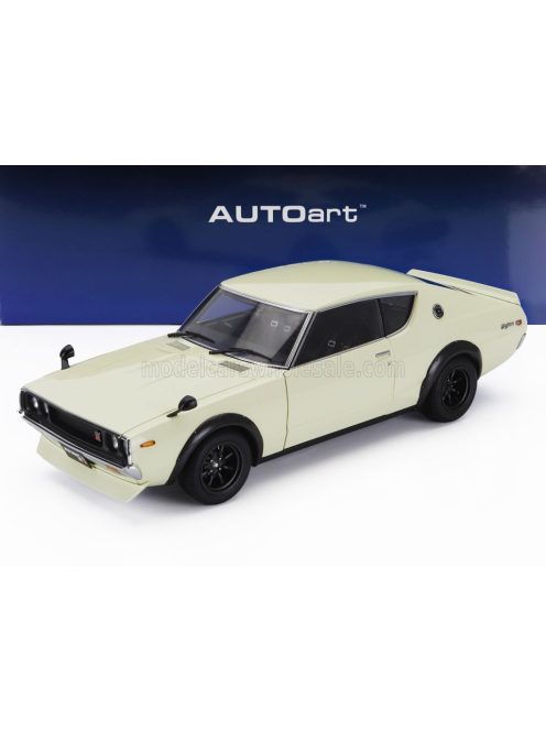 Autoart - NISSAN SKYLINE 2000 GT-R (KPGC110) COUPE 1973 WHITE
