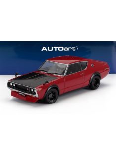   Autoart - NISSAN SKYLINE 2000 GT-R (KPGC110) TUNED VERSION COUPE 1973 RED BLACK