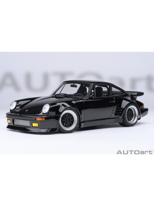 Autoart - Porsche 911 (930) Turbo Wangan Midnight “Blackbird” (comic #1 version) (composite model/ 2 door openings total 4 openings)