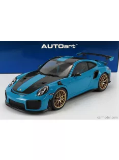   Autoart - Porsche 911 991-2 Gt2 Rs Weissach Package 2019 Miami Blue