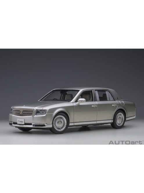 Autoart - 1:18 Toyota Century Special Edition With Curtain (Silver) 2019 (Composite Model/Full Openings, Total 6 Openings)