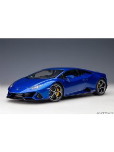  Autoart - 1:18 Lamborghini Huracan EVO (blue nethuns) 2019 (composite model / 4 openings) - AUTOart