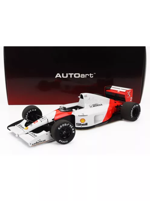 Autoart - McLAREN F1  MP4/6 HONDA  N 2 JAPAN GP 1991 GERARD BERGER WHITE RED