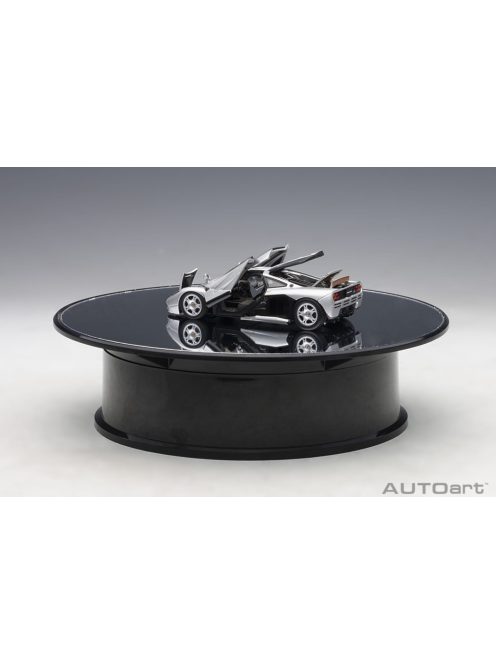 Autoart - Rotating display stand (small / with mirror surface), diameter 20 cm with transformer - Autoart