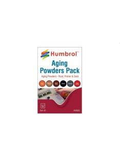 Humbrol - HUMBROL Aging powders mixed pack - 6 x 9ml