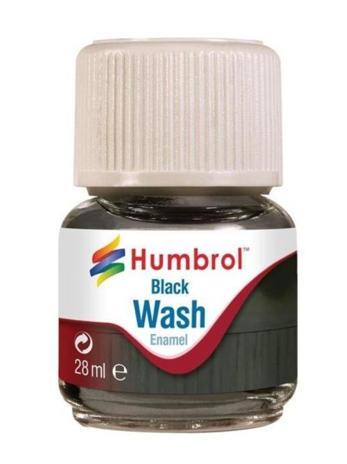 Humbrol - Humbrol Enamel Wash Black 28 ml