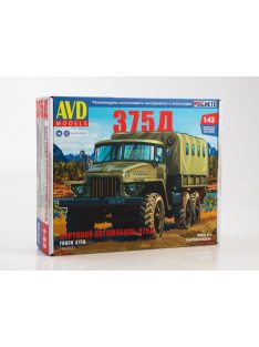 Avd - Ural 375D Flatbed Truck - Die-Cast Model Kit - Avd