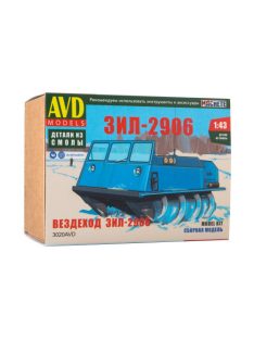   Avd - 1:43 All Terrain Screw-Vehicle Zil-2906 - Resin Model Kit