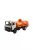 Avtoistoria - 1:43 Tanker Truck Ac-9 Maz-5337, Later Version, White-Orange - Avto Istoria