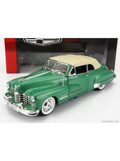 Autoworld - Cadillac Series 62 Cabriolet Closed 1947 Green Met Beige