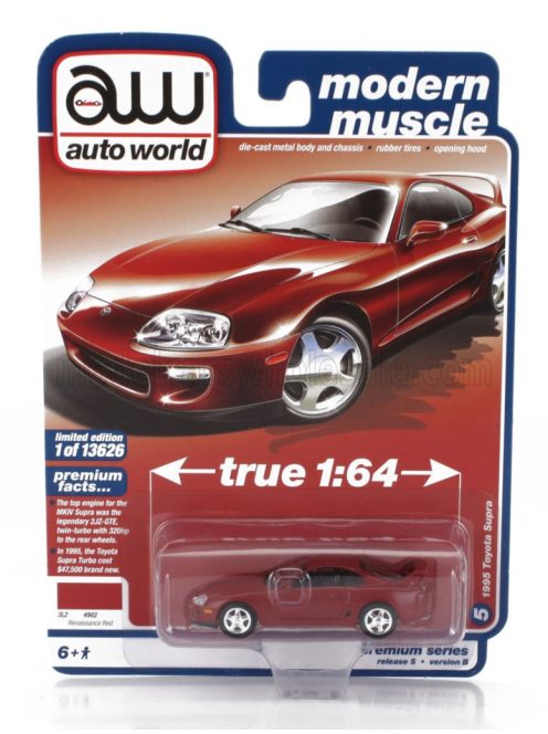 Autoworld - TOYOTA SUPRA COUPE 1995 RED