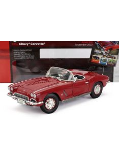   Autoworld - CHEVROLET CORVETTE SPIDER CABRIOLET OPEN 1962 DARK RED