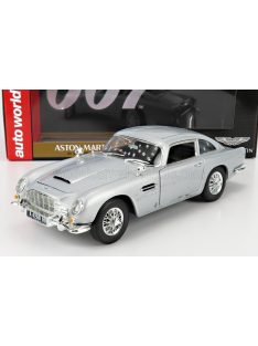  Autoworld - ASTON MARTIN DB5 1964 - 007 JAMES BOND - NO TIME TO DIE - NON E' TEMPO PER MORIRE SILVER