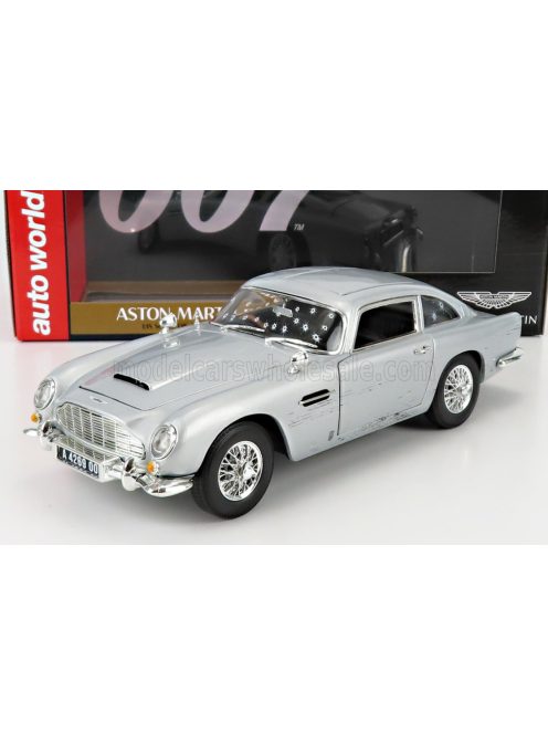 Autoworld - ASTON MARTIN DB5 1964 - 007 JAMES BOND - NO TIME TO DIE - NON E' TEMPO PER MORIRE SILVER
