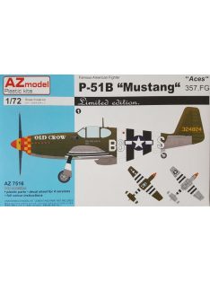 AZ Model - 1/72 P-51B Mustang 357.FG Aces