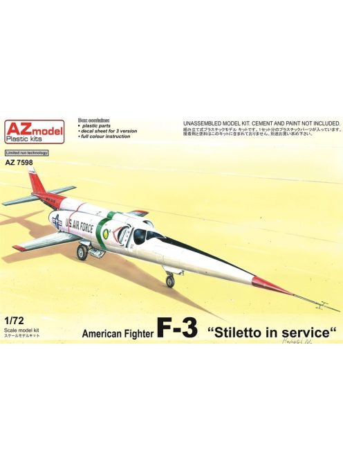 AZ Model - 1/72 Douglas F-3 Stilleto in service 
