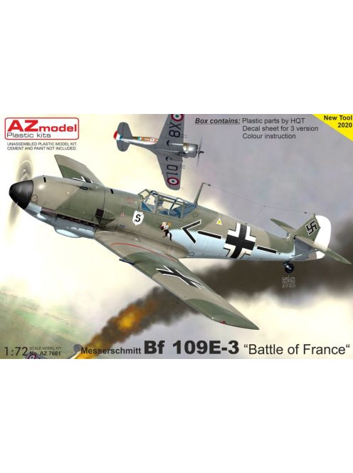 AZ Model - 1/72 Bf 109E-3 „Battle of France“
