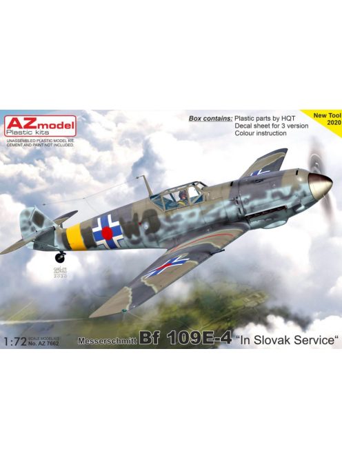 AZ Model - 1/72 Bf 109E-4 „In Slovak Service“