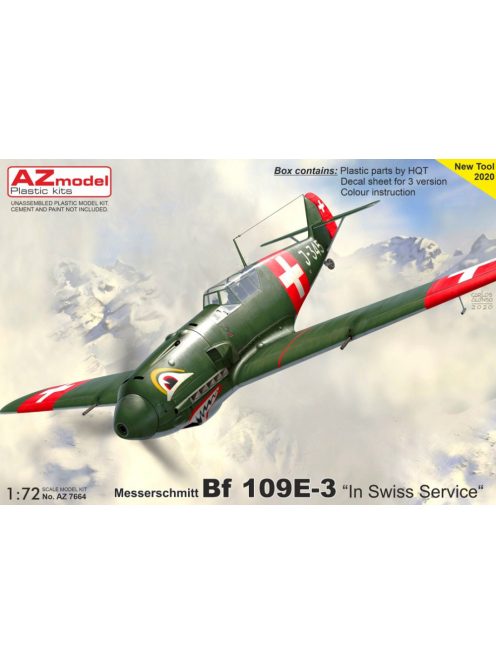 AZ Model - 1/72 Bf 109E-3 „In Swiss Service“