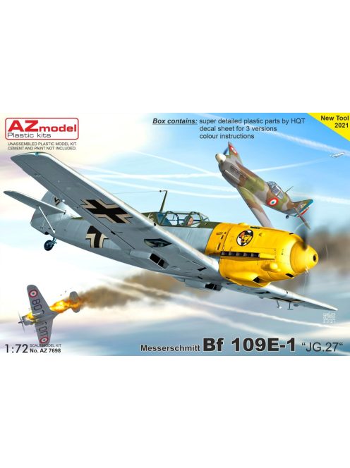 AZ Model - 1/72 Bf 109E-1 „JG.27“