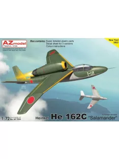   AZ Model - 1/72 Heinkel He 162C "Salamander" In foreg.ser.
