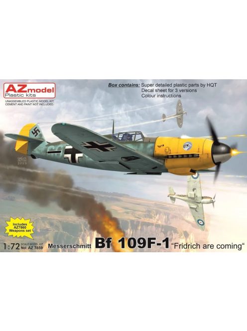 AZ Model - 1/72 Bf 109F-1 "Fridrich are coming"