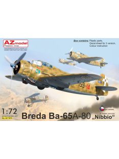   AZ Model - 1/72 Breda Ba-65A "Nibbio" In Italian service