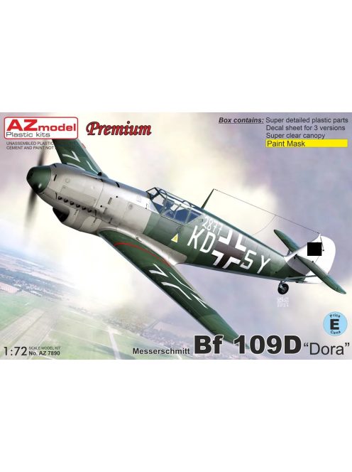 AZ Model - 1/72 Bf 109D "Dora"   (Premium)