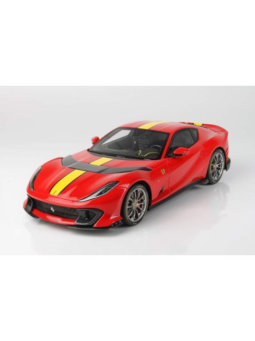 Bbrmodels - Ferrari 812 Competizione 2021 Rosso Corsa 322 Limited Edition - 212 Pcs (P18207B) Bbr