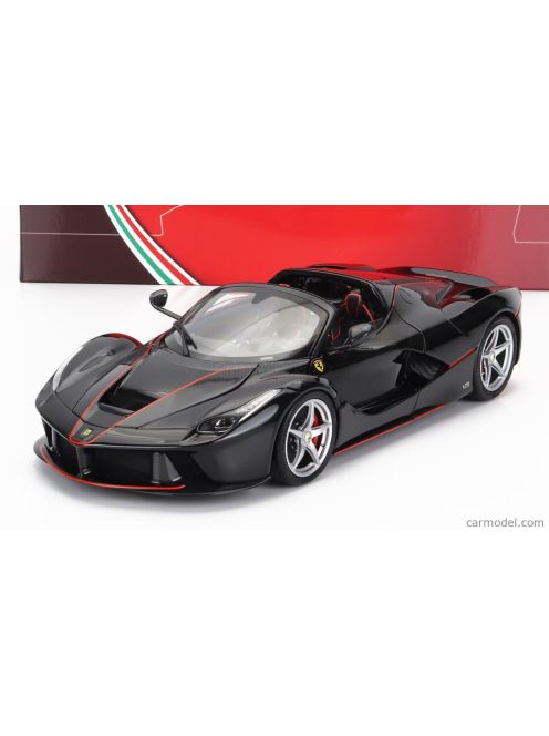 Bbr-Models - Ferrari Laferrari Aperta Spider 2016 Nero Daytona - Black