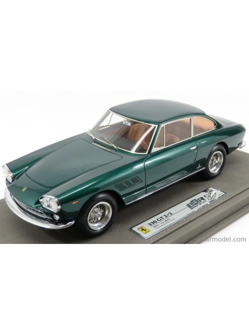 Bbr-Models - Ferrari 330Gt 2+2 Sn4963 Coupe 1963 - Personal Car Enzo Ferrari - Con Vetrina - With Showcase Green Met