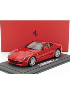   Bbr-Models - FERRARI 599 GTB FIORANO 2006 - MANUAL GEAR BOX - CAMBIO MANUALE - CON VETRINA - WITH SHOWCASE ROSSO CORSA - RED