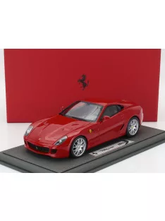   Bbr-Models - FERRARI 599 GTB FIORANO 2006 - MANUAL GEAR BOX - CAMBIO MANUALE - CON VETRINA - WITH SHOWCASE ROSSO CORSA - RED