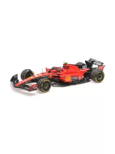   Bbr-Models - FERRARI F1  SF-23 TEAM SCUDERIA FERRARI N 55 BELGIUM GP 2023 CARLOS SAINZ RED BLACK