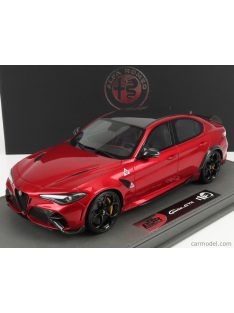   Bbr-Models - Alfa Romeo Giulia Gta 2020 - Con Vetrina - With Showcase Rosso Gta - Red Met