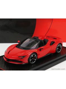   Bbr-Models - Ferrari Sf90 Stradale Hybrid Spider 1000Hp Open Roof 2020 Rosso Corsa - Red
