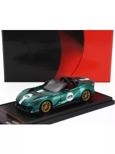   Bbr-Models - FERRARI 812 COMPETIZIONE A SPIDER N 21 2022 GREEN JEWEL MET WHITE
