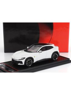   Bbr-Models - FERRARI PUROSANGUE SUV 2022 BIANCO CERVINO - WHITE MET