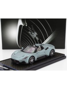   Bbr-Models - MASERATI MC20 CIELO SPIDER 2022 - MMXX DESIGN RIMS ACQUAMARINA - LIGHT BLUE MET